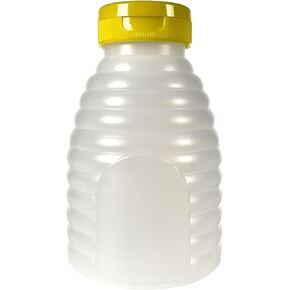 زجاجات العسل البلاستيكية القابلة لإعادة الملء من Pinnacle Mercantile - سهلة الضغط، مانعة للتسرب، خالية من مادة BPA، ومصنوعة في الولايات المتحدة الأمريكية، عبوة من 24 قطعة in Kuwait