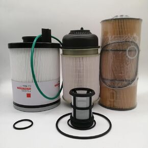FS20083 Fuel Water Separator PF9908 Fuel Filter P551005 Oil/Lube Filter Kit Compatible with ISX DD13 DD15 DD16 Detroit Diesel Engines