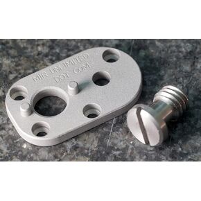Precise Lock - The Non-Twist Base Plate for 16x9 Cine Lock (Stainless Steel)
