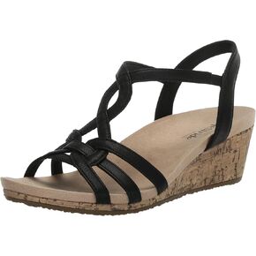 LifeStride women's Monaco 2 Strappy Wedge Sandals
