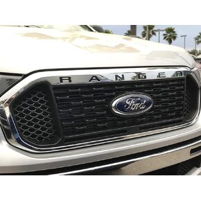 Eurosport Daytona- Compatible with 2019-2021 Ranger- Black Front Grill Letters Inserts