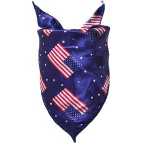 Petitebella Nation Flag Pet Bandana (America, Small)
