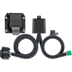 CURT 56518 Vehicle-Side Custom RV Blade 7-Pin Trailer Wiring Harness, Fits Select Honda Pilot