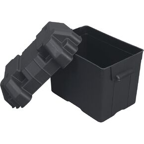 Moeller Marine Sierra 042213-10BOXSTRAPONLY صندوق/حزام بطارية فقط - GRP 24، بطارية واحدة من سلسلة 24، 11.13 بوصة × 7.75 بوصة × 10.13 بوصة