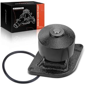 A-Premium Water Pump Compatible with Freightliner FL50, FL60, FL70, FL80, FS65, MT35 & Dodge Ram 2500, Ram 3500 & Ford F600, F700, L8501, LN7000 & Sterling & LT9500-5.9L 3.9L # 3800984