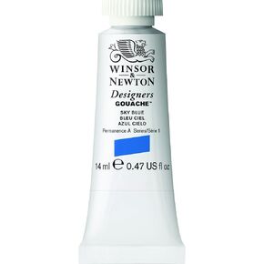 Winsor & Newton Designer's Gouache, 14 ml (0.47oz) tube, Permanent White