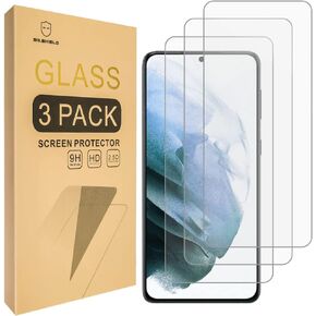 Mr.Shield [3-Pack] Designed For Samsung (Galaxy S21 Plus 5G) / Galaxy S21+ 5G [6.7 inch] [Upgrade Maximum Cover Screen Version] [Tempered Glass] [Japan Glass with 9H Hardness] Screen Protector