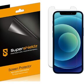Supershieldz (6 Pack) Designed for iPhone 12 Mini (5.4 inch) Screen Protector, High Definition Clear Shield (PET)