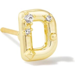 Kendra Scott Crystal Letter Stud Earring