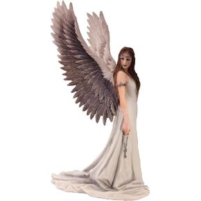 Veronese Design 9 1/2 Inch Spirit Guide Angel Statue by Anne Stokes