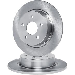 R1 Concepts Rear Brake Rotor Kit |Brake Rotors| Brake Disc|fits 1984-1987 Pontiac Fiero
