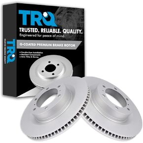 مجموعة دوار الفرامل الأمامية TRQ متوافقة مع 2010-2020 لكزس GX460 2010-2020 تويوتا 4 رنر