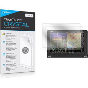 BoxWave Screen Protector Compatible with Dynon Skyview HDX (10 in) - ClearTouch Anti-Glare (2-Pack), Anti-Fingerprint Matte Film Skin for Dynon Skyview HDX (10 in)