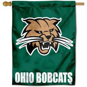 Ohio Bobcats House Flag Banner