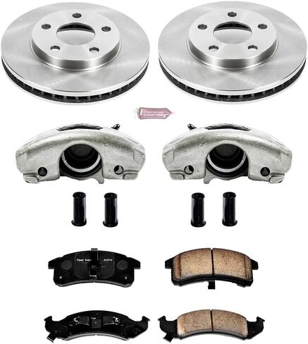 Power Stop KCOE1534 Autospecialty 1-Click OE Replacement Brake Kit with Calipers in Saudi Arabia