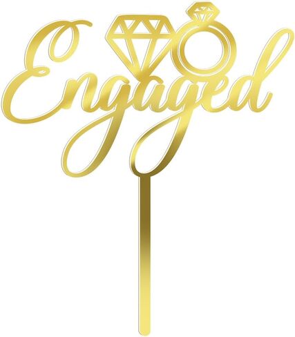 Bride to Be Cake Topper Bridal Shower Cake Topper,for Wedding Shower/Engagement/Bachelorette/Hen Party Decorations/Birthday Party Cake (Rose gold) in Saudi Arabia