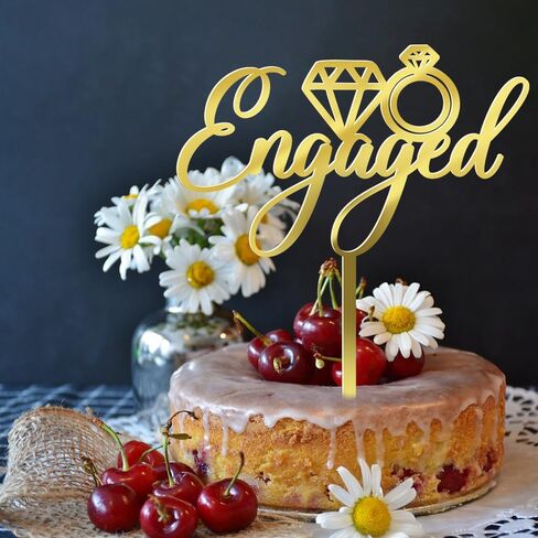Bride to Be Cake Topper Bridal Shower Cake Topper,for Wedding Shower/Engagement/Bachelorette/Hen Party Decorations/Birthday Party Cake (Rose gold) in Saudi Arabia