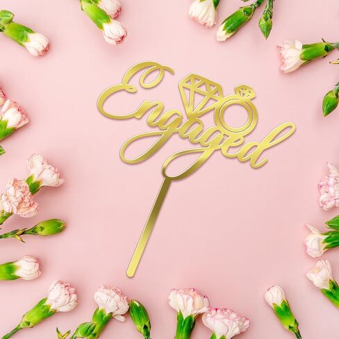 Bride to Be Cake Topper Bridal Shower Cake Topper,for Wedding Shower/Engagement/Bachelorette/Hen Party Decorations/Birthday Party Cake (Rose gold) in Saudi Arabia