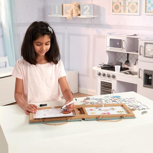 Melissa & Doug Play Draw Create Dinosaurs, Reusable Magnet & Drawing Kit in Kuwait