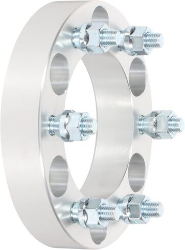 OCPTY 2PCS 1.25 inch 6x5.5 to 6x5.5 Wheel Spacers Adapters 6 Lug 12x1.5 Studs Fits for TACOMA for Montero Sport Wheel Spacer in Saudi Arabia