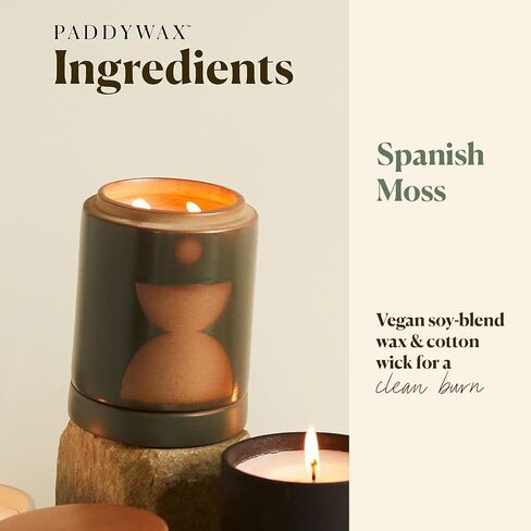 Paddywax Form Artisan Hand-Poured Scented Candle, 12-Ounce, Mandarin Mango in Saudi Arabia