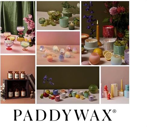 Paddywax Form Artisan Hand-Poured Scented Candle, 12-Ounce, Mandarin Mango in Saudi Arabia