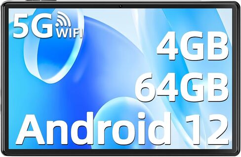 تابلت SGIN مقاس 10.1 بوصة، أجهزة Android 12 اللوحية مع ذاكرة وصول عشوائي 4 جيجابايت وذاكرة قراءة فقط 64 جيجابايت، معالج ثماني النواة 1.6 جيجا هرتز، شاشة IPS 1280 * 800 بكسل، 6000 مللي أمبير، كاميرا 2 ميجابكسل + 5 ميجابكسل، نظام تحديد المواقع العالمي، واي  in Saudi Arabia