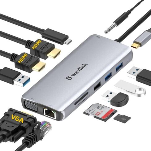 محول USB C إلى 2.5 جيجا إيثرنت، موزع USB C بسرعة 10 جيجابت في الثانية مع منفذ RJ45 جيجابت إيثرنت، 1 * USB-C 3.2 و2 * USB-A 3.2 منافذ لأجهزة MacBook وAcer Aspire وأجهزة الكمبيوتر المحمولة HP وiPad وiPhone 15/15 Pro والمزيد ، وصل والعب in Kuwait