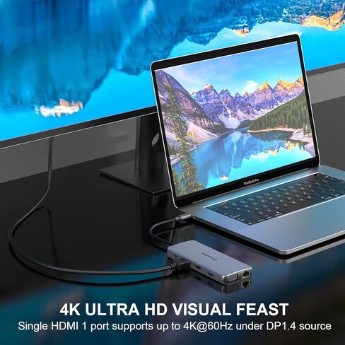 محول USB C إلى 2.5 جيجا إيثرنت، موزع USB C بسرعة 10 جيجابت في الثانية مع منفذ RJ45 جيجابت إيثرنت، 1 * USB-C 3.2 و2 * USB-A 3.2 منافذ لأجهزة MacBook وAcer Aspire وأجهزة الكمبيوتر المحمولة HP وiPad وiPhone 15/15 Pro والمزيد ، وصل والعب in Kuwait