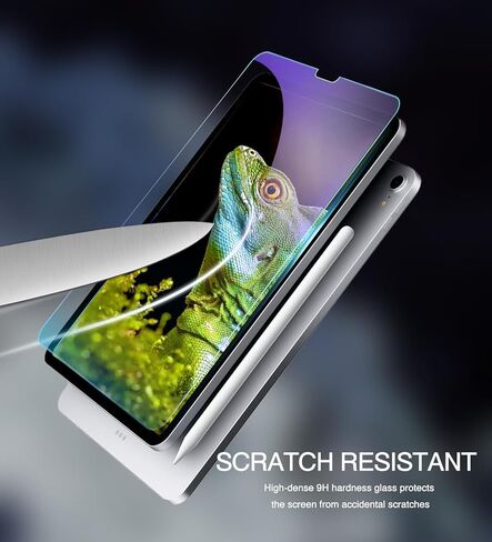 واقي شاشة مضاد للضوء الأزرق لجهاز iPad Air 5th/4th Gen (2022/2020 10.9 بوصة وiPad Pro 11 بوصة (2022/2021/2020/2018) مع واقي عدسة الكاميرا in Kuwait