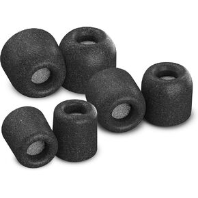 Comply Isolation Plus Replacement Noise Reducing Earbud Tips with WaxGuard for SONY MDR-XB50AP, XBA-Z5, MDR-EX1000, XBA-A2, MDR-EX1000, WI-1000X, WI-C-400, and More Earphones (S/M/L, 3 Pairs)