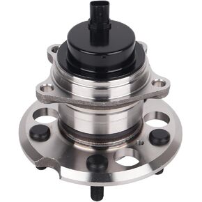 Autoround 512280 Rear Wheel Hub and Bearing Assembly Compatible with Toyota Sienna 2004 2005 2006 2007 2008 2009 2010, FWD 5-Lug w/ABS