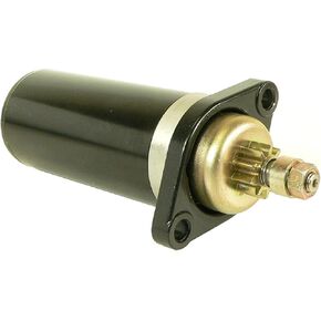 DB Electrical SHI0133 Starter Compatible With/Replacement For Yamaha Outboard Motor 9.9Hp -15Hp 1984-1997, Nissan, Tohatsu, 8 9 15 18 Hp Various Years S106-07F S106-12A 4-6420 4-6430 S106-07B