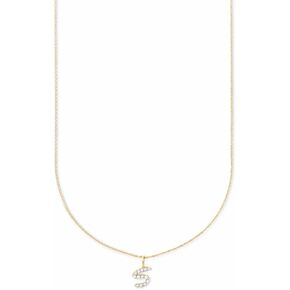 Kendra Scott Diamond Letter A-Z Pendant Necklace, Fine Jewelry For Women