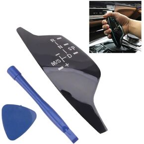 ل b-mw 5 6 7 سلسلة G30 G38 G02 525 530 LHD مقبض ناقل حركة السيارة لوحة غطاء الكسوة زر ملصق إكسسوارات قطع السيارة