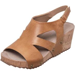 Antelope Women's Leather Wedge Wedge Sandals