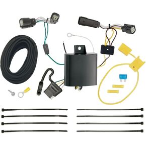Tekonsha T-One® T-Connector Harness, 4-Way Flat, Compatible with Select Ford Edge
