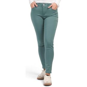 Democracy Women's Ab Solution High Rise Ankle Jean, Jade, 6