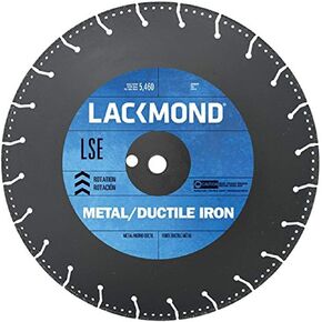 LSE - Metal/Ductile Saw Blade - 14" Steel Cutting Tool with Vacuum Brazed Diamond Tip & 20mm Arbor - LSE1412520 in Kuwait