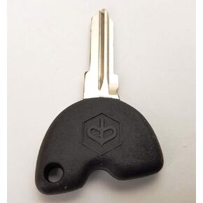 OEM Piaggio blank key without transponder NO immobilizer 299602 Top case blank key