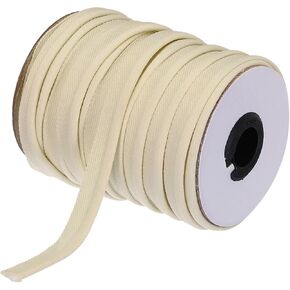 MECCANIXITY Piping Cord Trim 30 Yards 5/8 Inch Piping Tape for Sewing DIY Crafting Fabric Edge Trim Reddish Brown