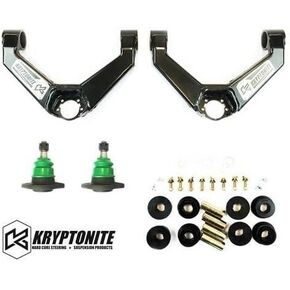 Kryptonite Upper Control Arm Kit For 2011-2018 Chevy GMC 2500HD 3500HD Pickup