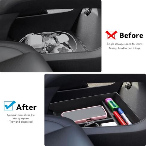 منظم وحدة التحكم المركزية السفلية من MARCHFA متوافق مع ملحقات Hyundai Santa Fe لعام 2024 ومنظم صينية بوتون in Kuwait