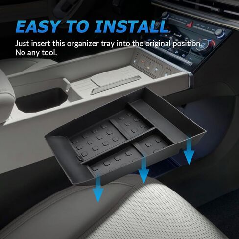 منظم وحدة التحكم المركزية السفلية من MARCHFA متوافق مع ملحقات Hyundai Santa Fe لعام 2024 ومنظم صينية بوتون in Kuwait