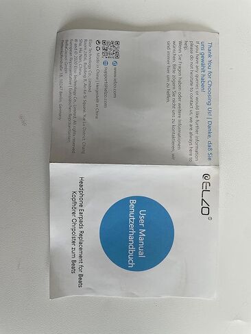 وسائد أذن بديلة من ELZO متوافقة مع سماعات Beats Solo 2 وSolo 3 اللاسلكية بلوتوث، طقم استبدال وسائد أذن من الجلد الفاخر لسماعات الرأس in Kuwait