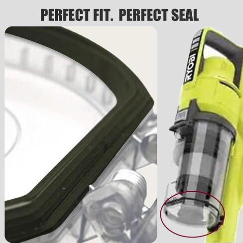 حشية بديلة لمكنسة Ryobi الكهربائية اللاسلكية 18 فولت، حشية علبة بديلة من السيليكون لمكنسة Ryobi PBL/PCL، حشية بديلة لغطاء صندوق الغبار in Kuwait