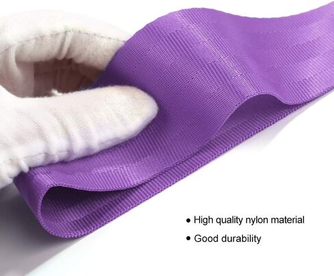 Thenice سحب حزام سباق الأحمر عالية القوة JDM نمط سحب الأشرطة العالمية الوفير الشارات - الأحمر in Kuwait