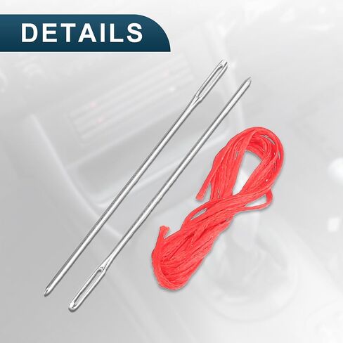 Gear Shift Knob Cover for Buick Encore 13-15 with Red Stitches Durable | Interior Transmission Shifter Boot Lever Cover Black Faux Leather 1 Pcs in Saudi Arabia