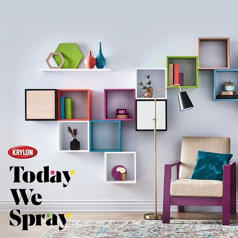 كريلون I00601 تشطيبات زخرفية بخاخ رخامي، حمم سوداء، 118 مل كريلون I00601 تشطيبات زخرفية رذاذ رخامي، لافا سوداء، 118 مل in Kuwait