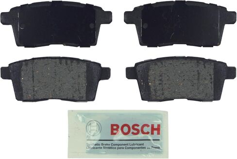 مجموعة وسادات الفرامل القرصية الخزفية الزرقاء من BOSCH BE1259 - متوافقة مع سيارات فورد إيدج المختارة؛ لينكولن إم كيه إكس؛ مازدا CX-7، CX-9؛ مؤخرة in Saudi Arabia